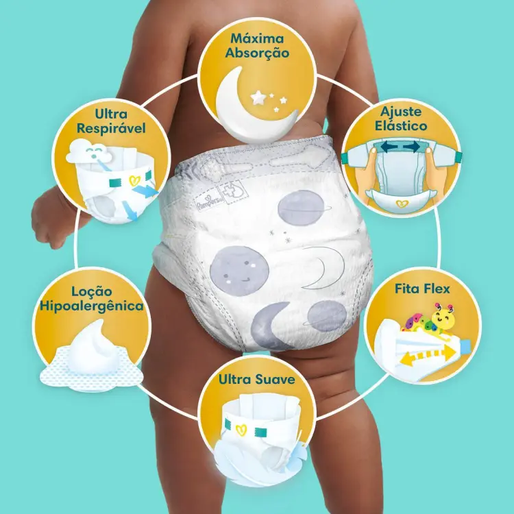 Kit Fralda Premium Care XXXG 3 Pacotes de 72 un - Image 2